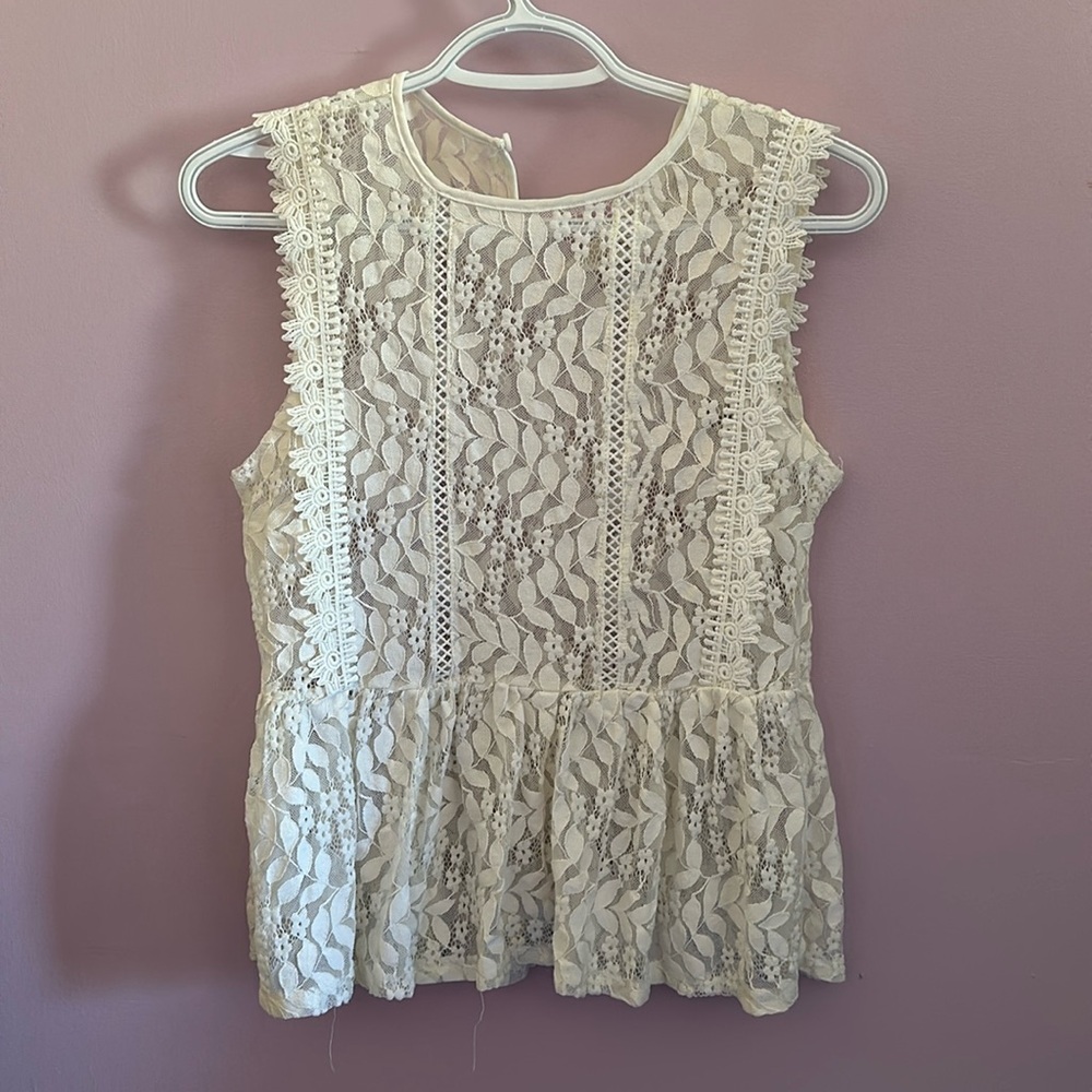 Beautiful Sheer Lace Tank